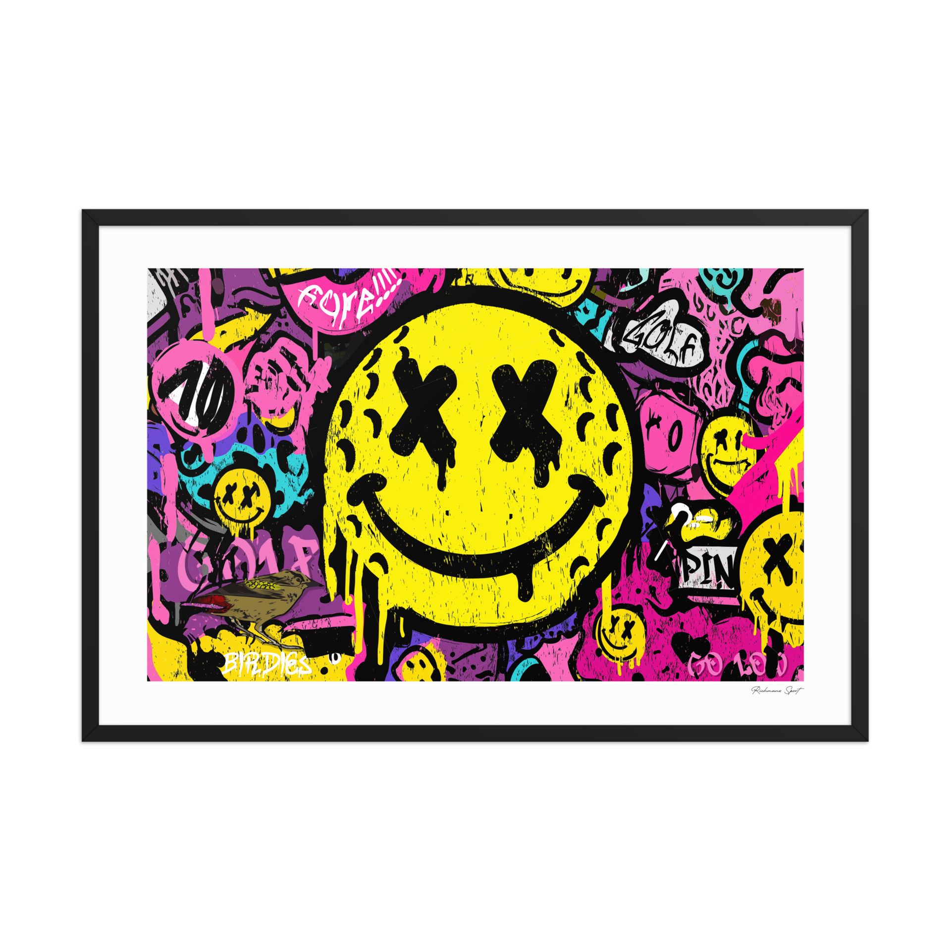 SMILEY GOLF PRINT | RICHMANS SPORT – Richmans Sport