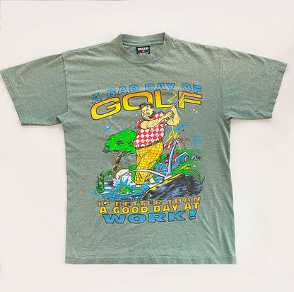 Vintage Signal Sport 1992 Golf Shirt Single Stitch. Medium
