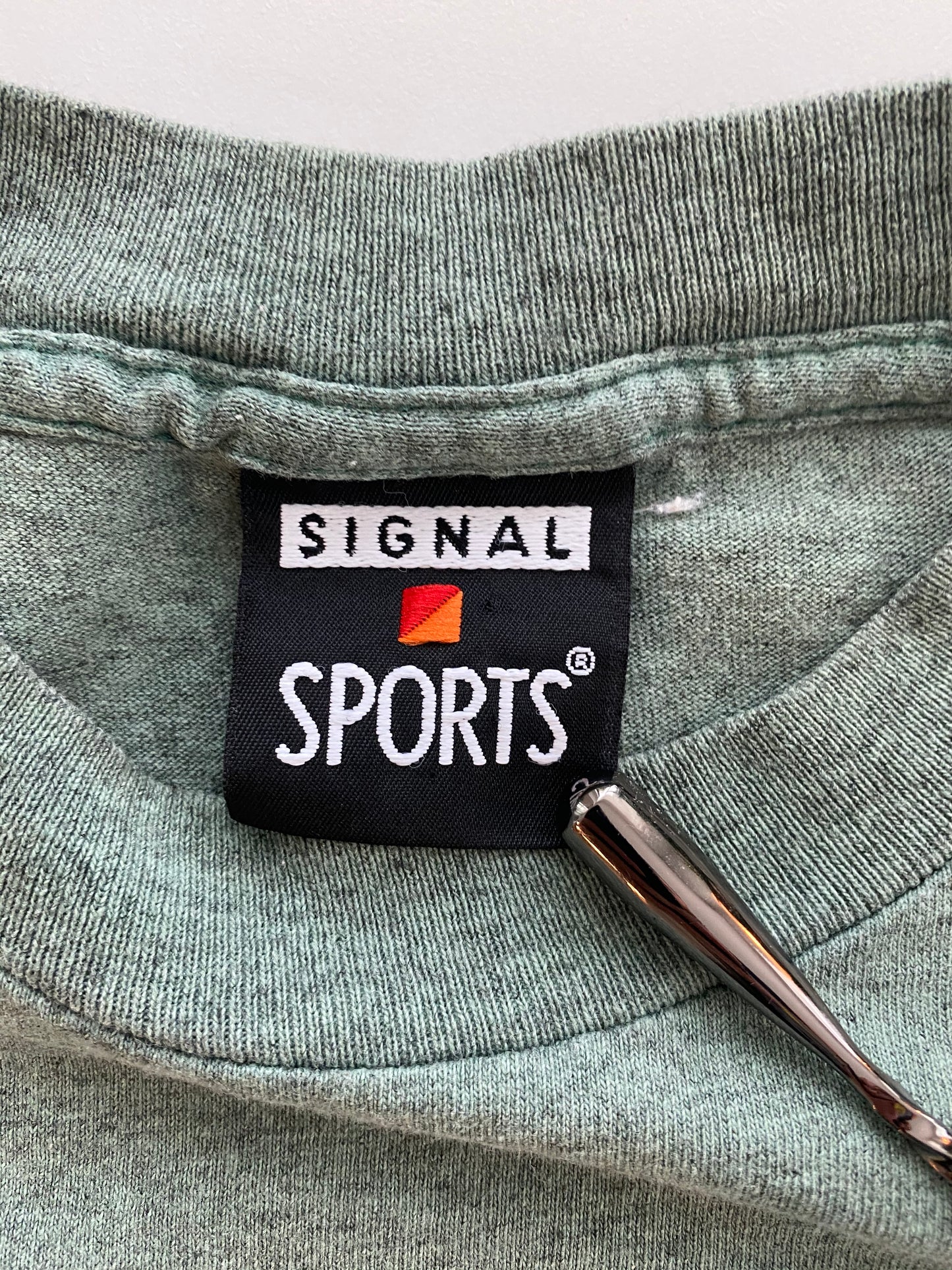 Vintage Signal Sport 1992 Golf Shirt Single Stitch. Medium